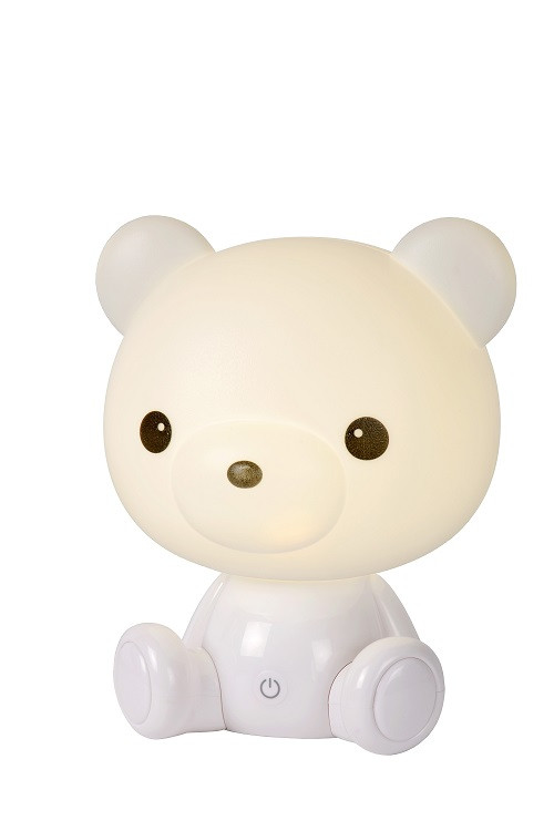 71590/03/31 DODO BEAR Kinderlamp Beer Wit 3w 70lm (USB+trafo)