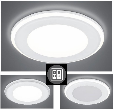 652310131 AURA Inbouw 5,5w 420lm 3000k Wit 3-WaySwitch