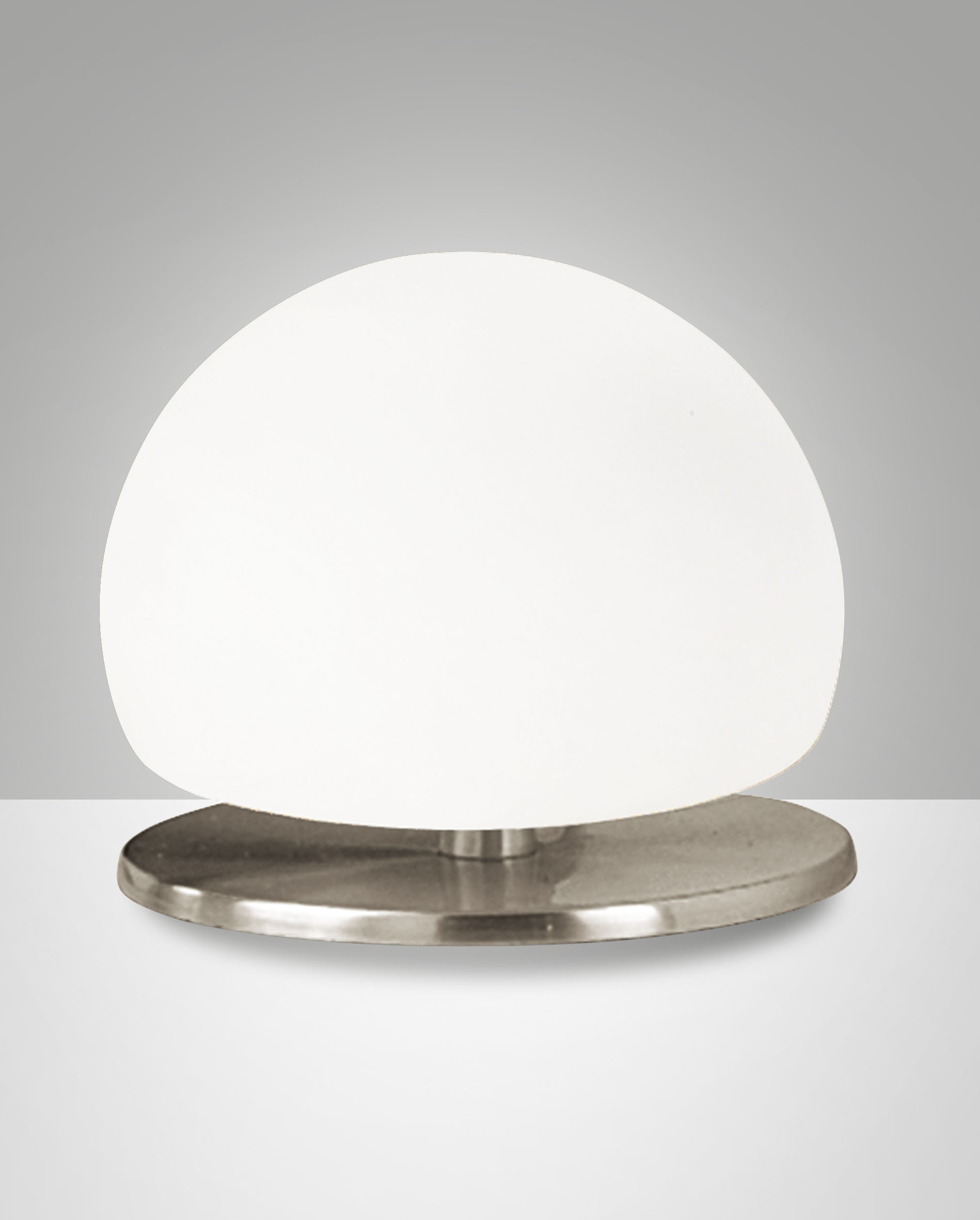 Touch-Tafellamp G9/3w Nikkelmat Opaal