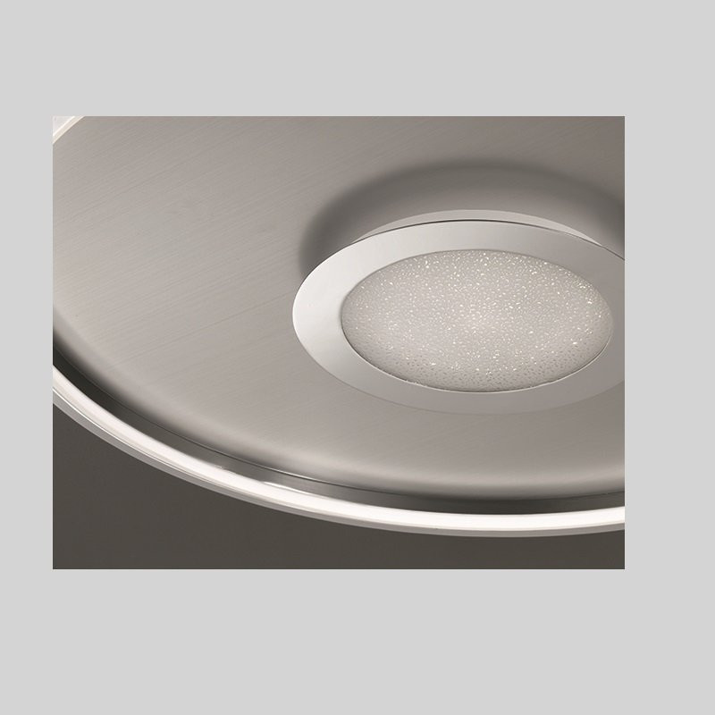 Plafondlamp d40 Alu/Chrome