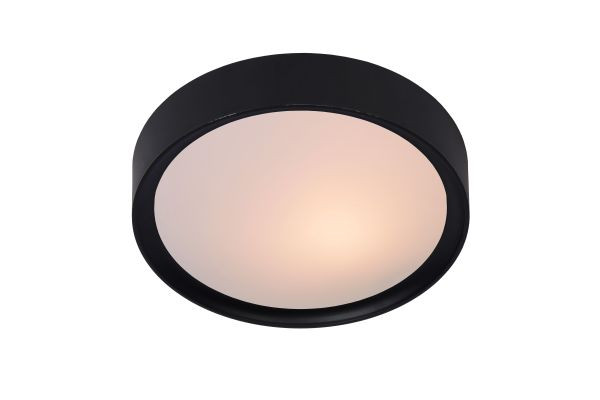08109/01/30 LEX Plafondlamp E27 d25 zwart