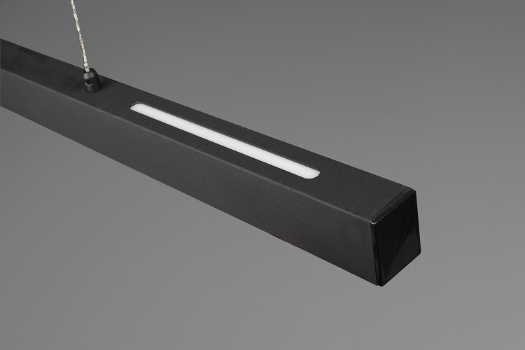 R32043132 PAROS Hanglamp 22w 2500lm+2x5,5w 2x600lm Warm 3SwitchDim Zwart