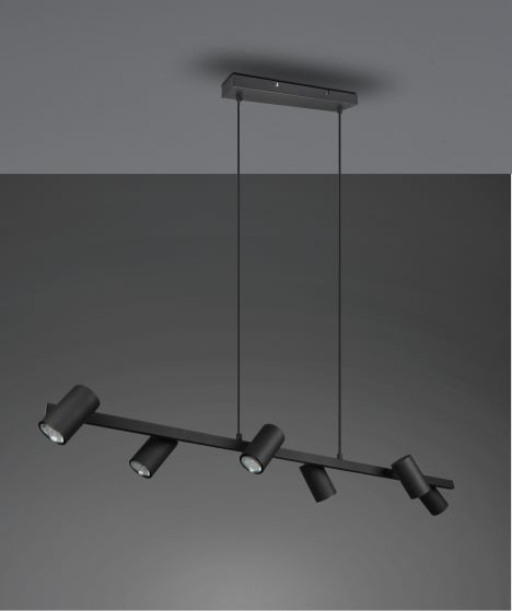 302400632 MARLEY Hanglamp 6xGU10 zwart
