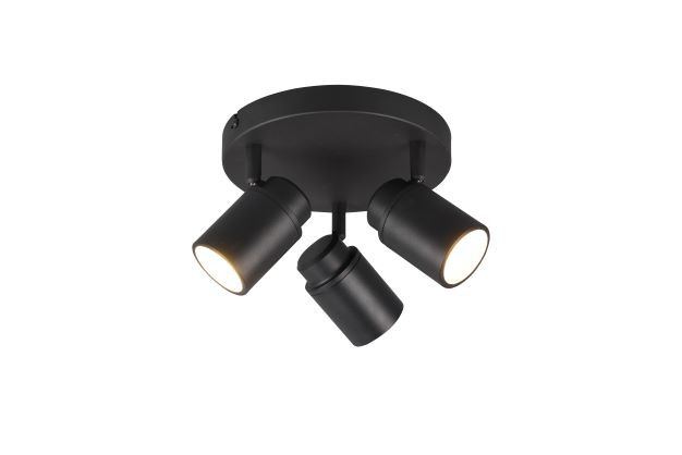 880430332 ANGELO Spot 3xGU10 IP44 Zwart