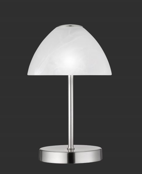 R52021107 QUEEN Touchlamp 2,5w 200lm 3000k Nikkelmat/Opaal