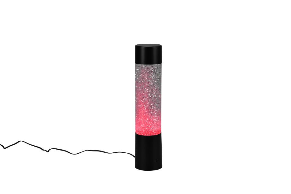 R50871032 GLITTER Tafellamp 0,9w RGB Zwart