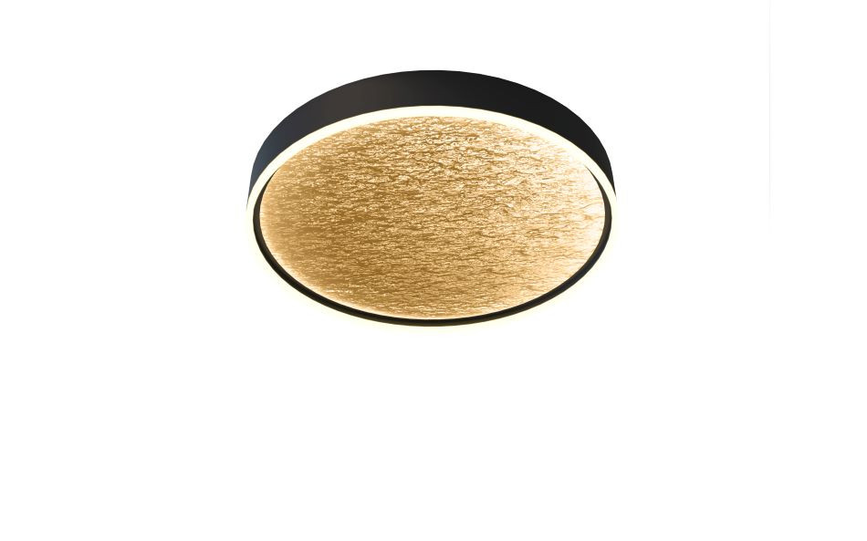 Plafondlicht 60w 7100lm 3000k Zwart 3Stap