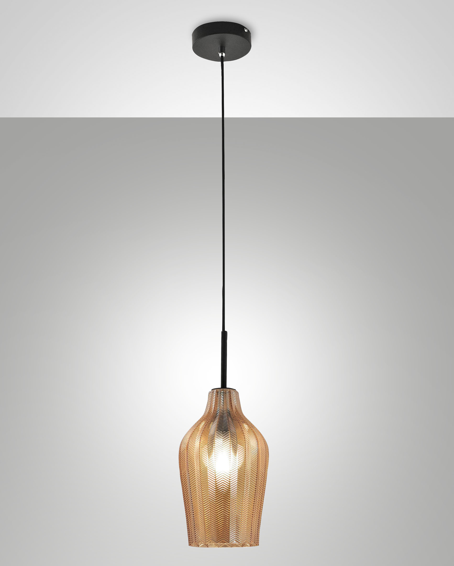 Pendel E27 Amber