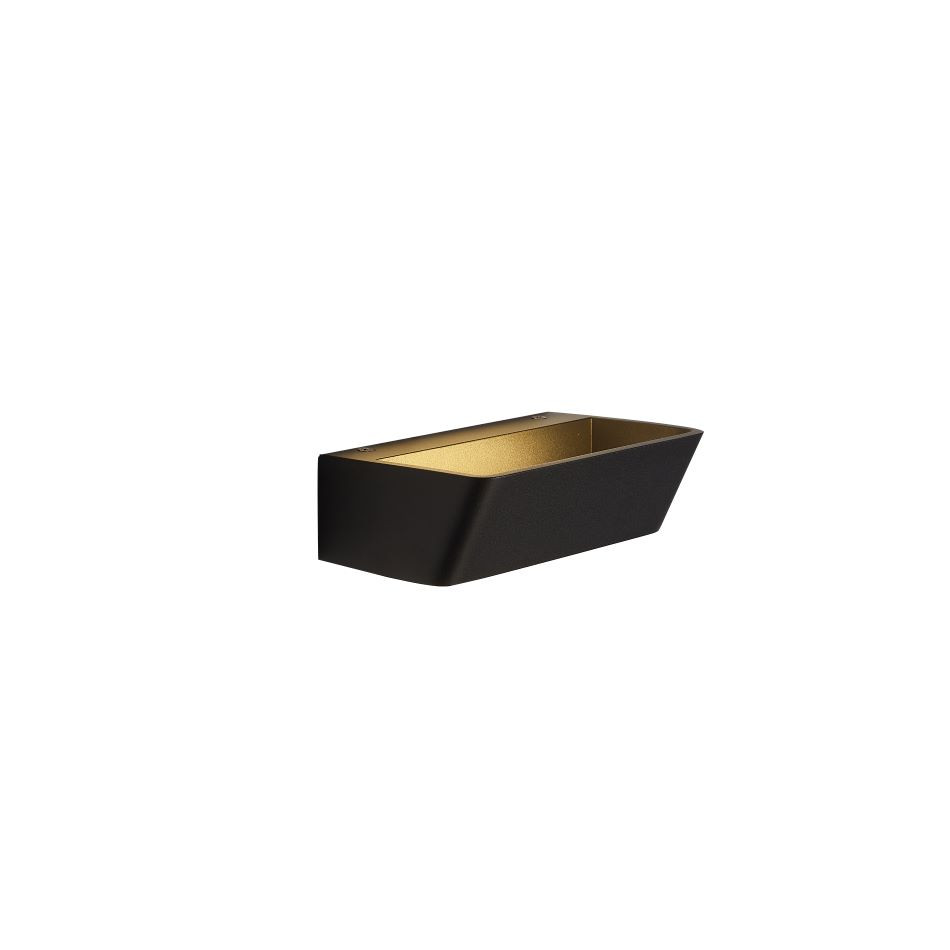 Wandlicht 15w 1200lm 3000k Zwart