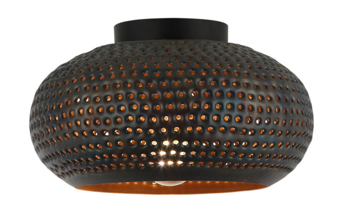 Plafondlamp E27 30cm Gevlamd