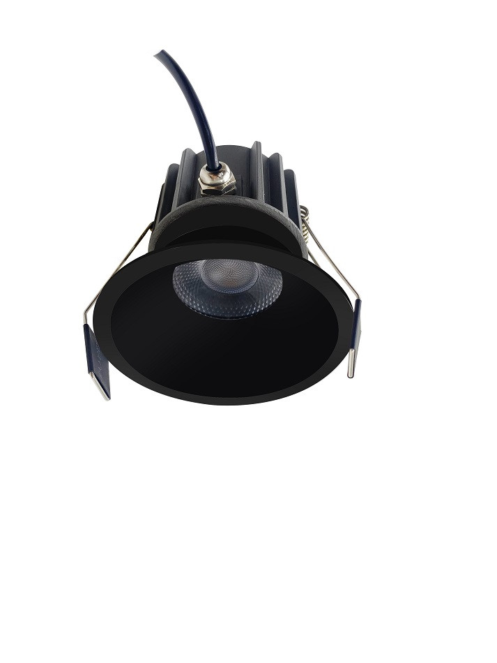 Inbouw Badkamer 8w 720lm CCT Zwart