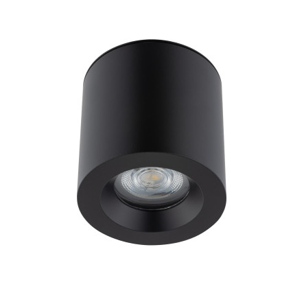 Opbouwspot IP44 GU10 Zwart