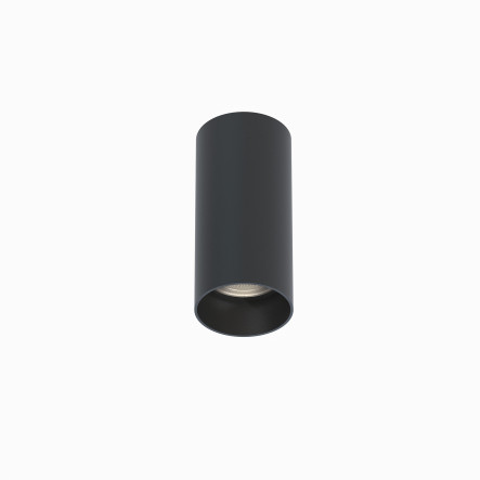 Opbouwspot GU10 zwart