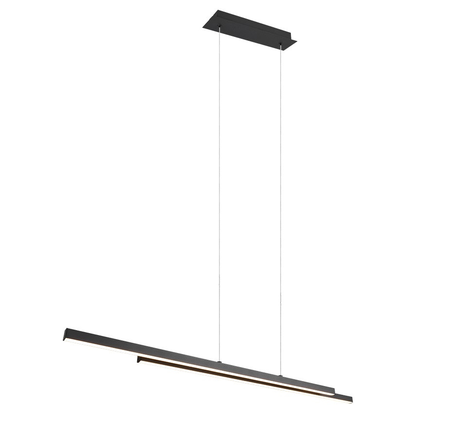 ODIO R37882132 Pendel 22w 2500lm 3000k zwart