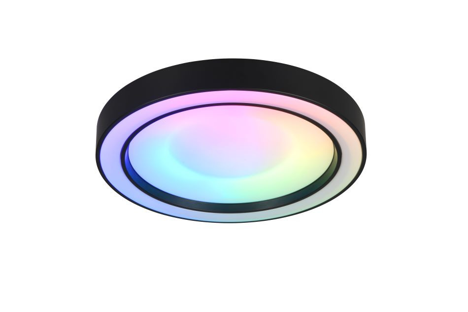 R65091432 ARCO Plafondlamp 22w 2500lm CCT+RGB zwart