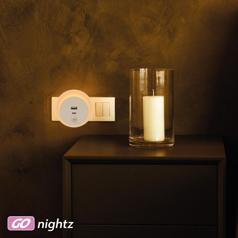 LED Nachtlicht 0,35w 10lm 1500k + laadfunctie