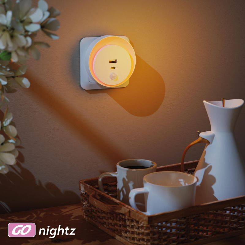 LED Nachtlicht 0,35w 10lm 1500k + laadfunctie