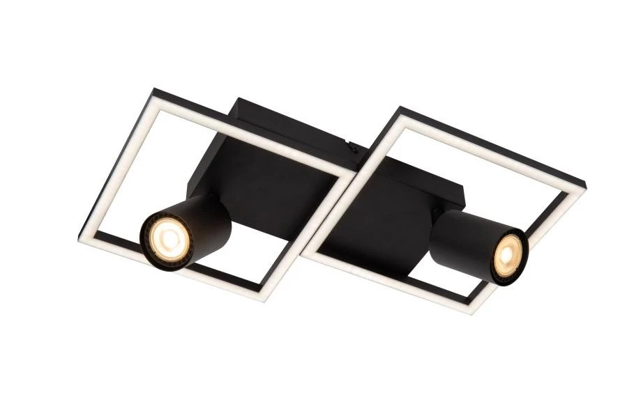 53102/24/30 ARIANNE Plafondlamp 23w+GU10 CCT DIM zwart