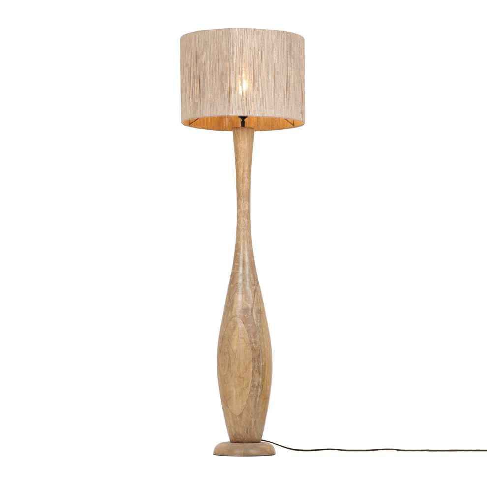 467200130 TOBA Vloerlamp E27 Natuur