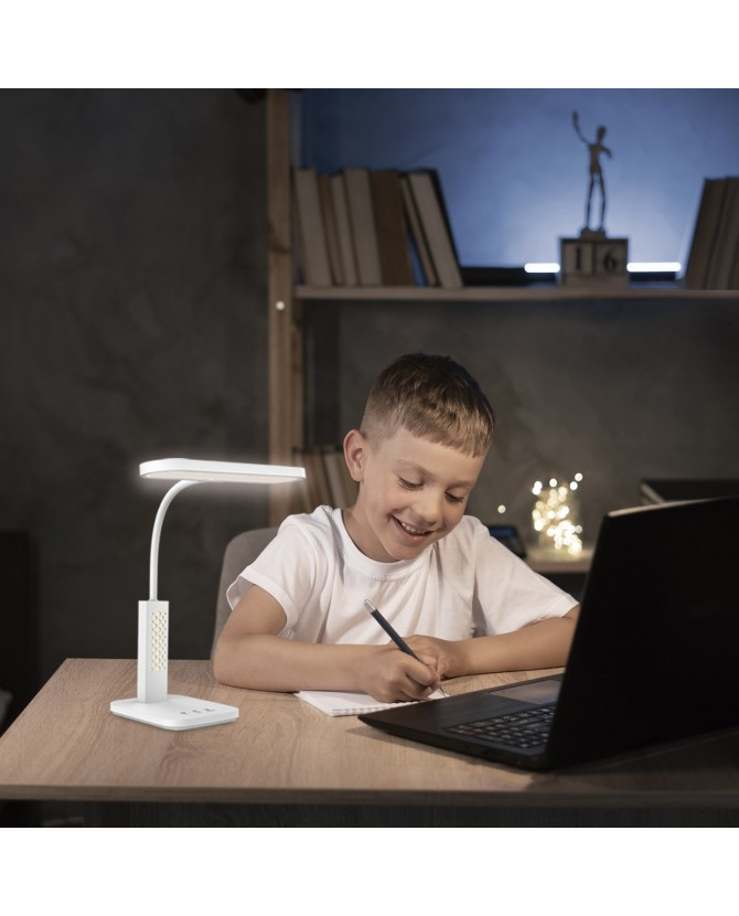 Bureaulamp 9w 530lm CCT Dim Wit