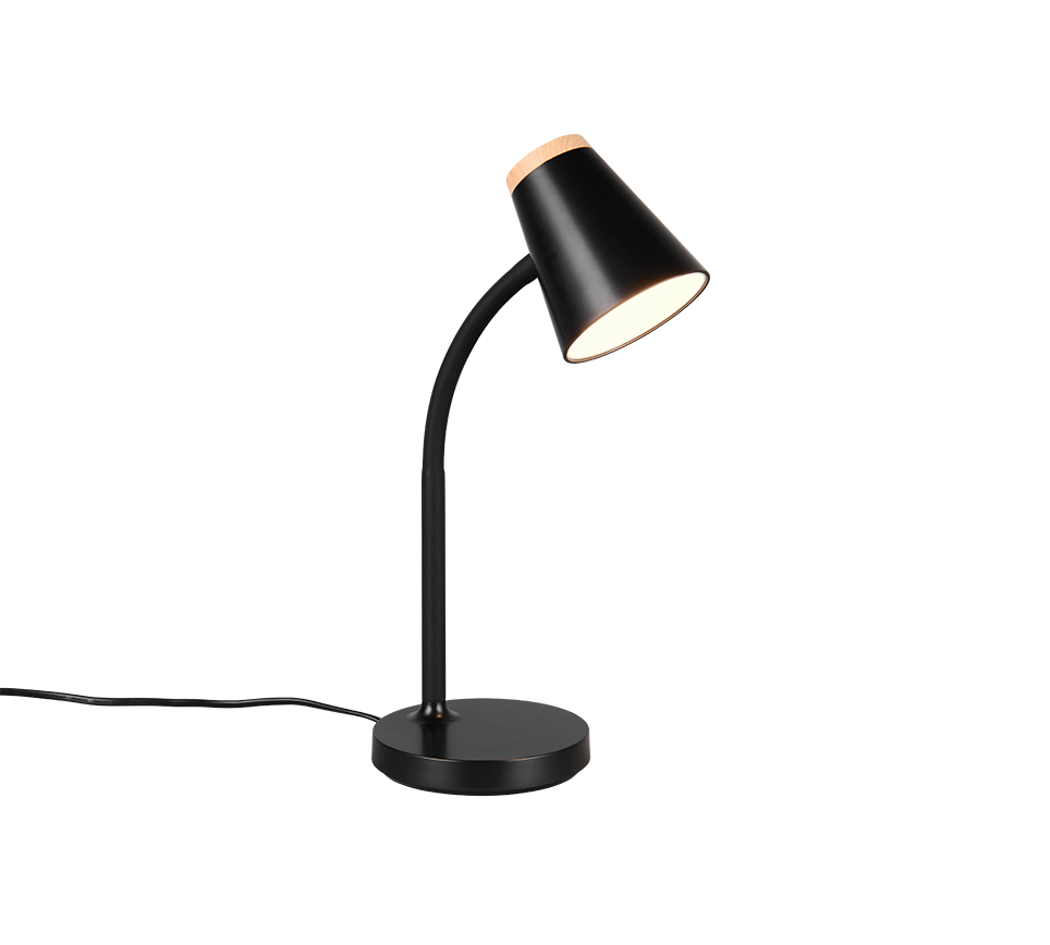 R55831102 PONGO Bureaulamp 4,5w 500lm 3000k zwart