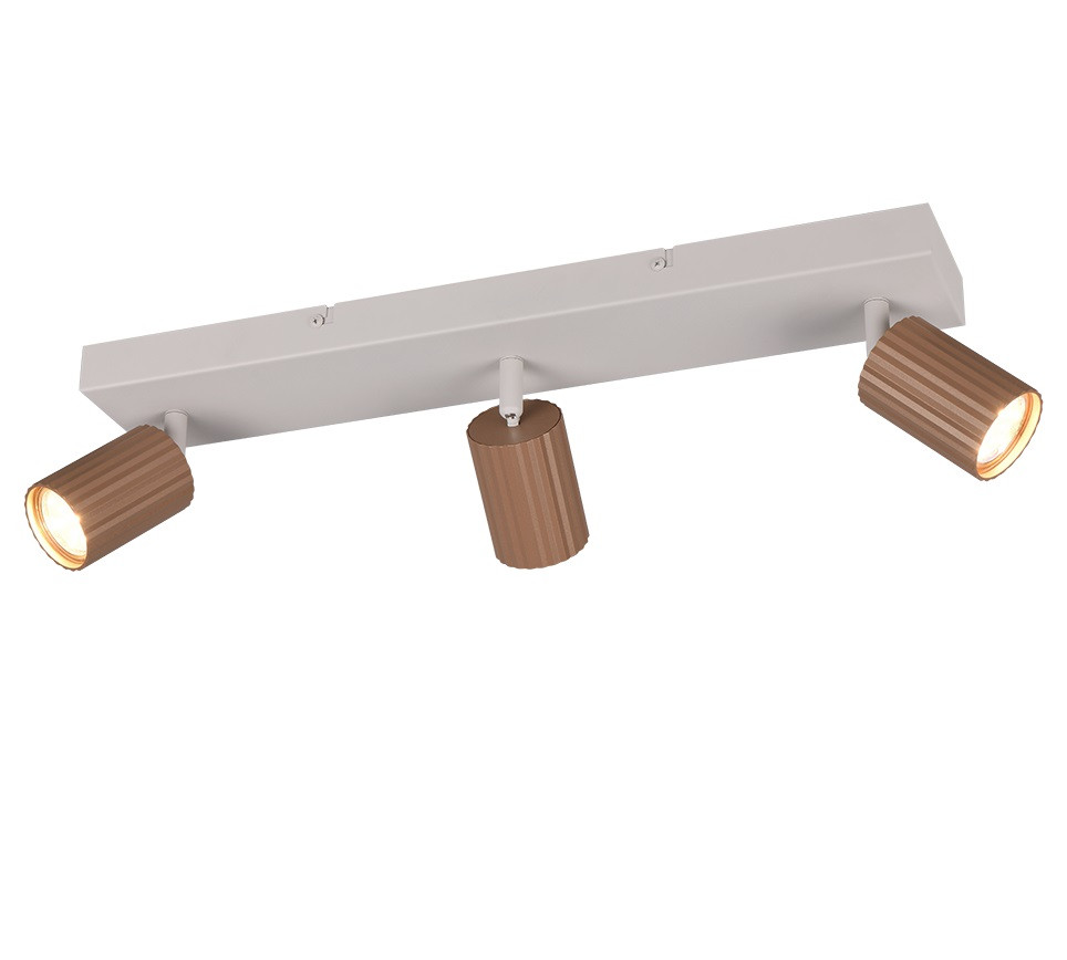 867700365 SOKA Spot 3xGU10 koffie