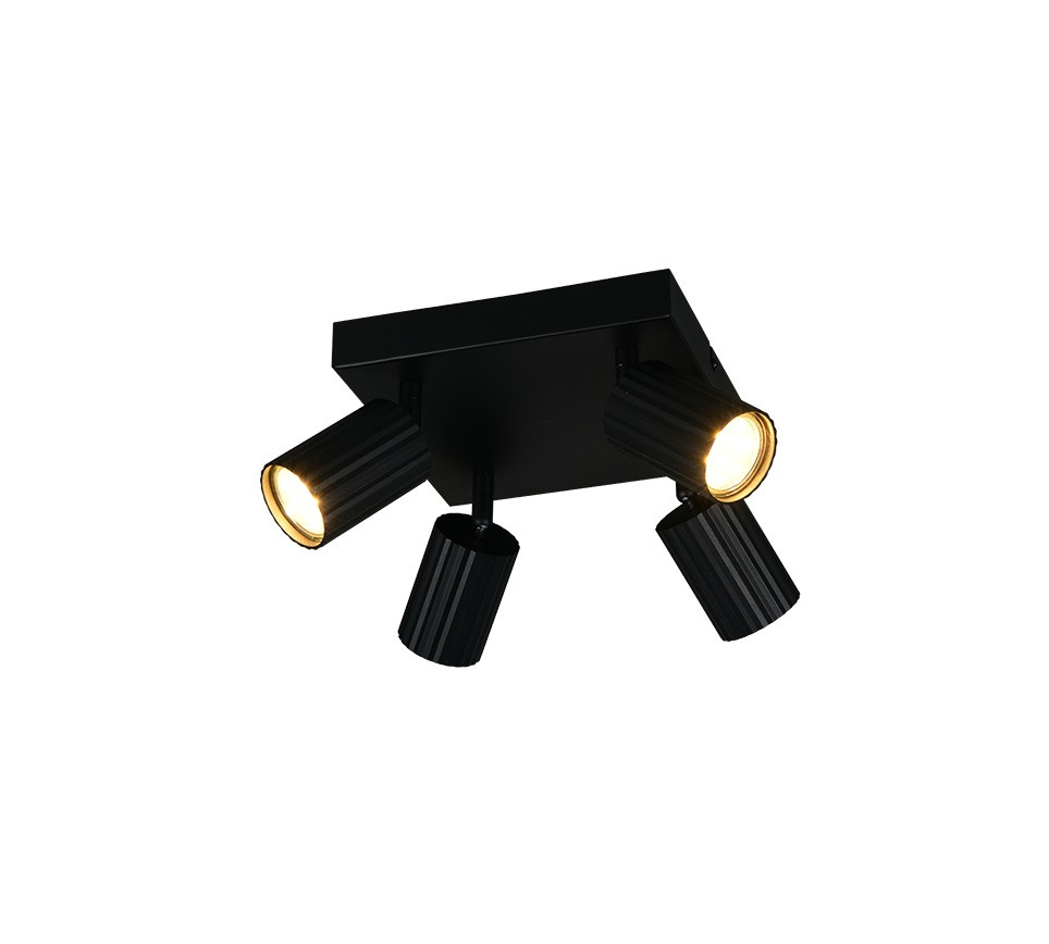 867730432 SOKA Spot 4xGU10 zwart