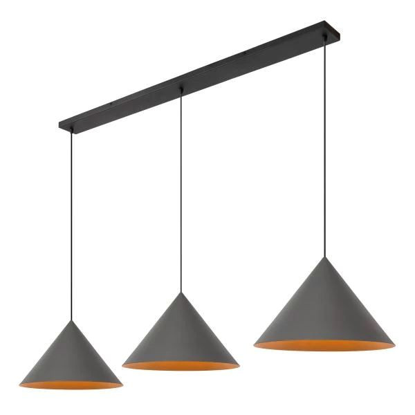 21440/03/36 SPITZE Hanglamp 3xE27 Grijs