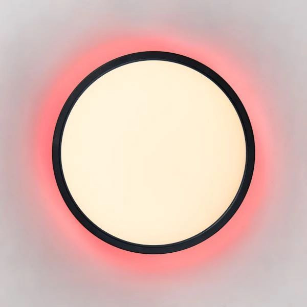 07120/22/30 CASTOR Plafondlamp 20w 2000lm RGBW zwart