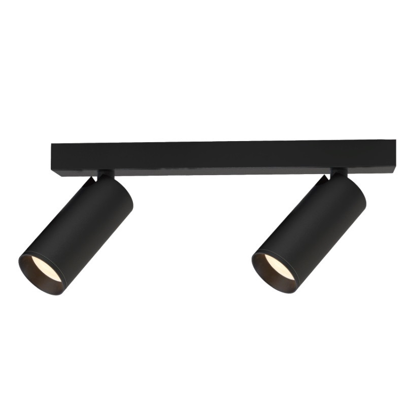 Spot 2xminiGU10 Zwart