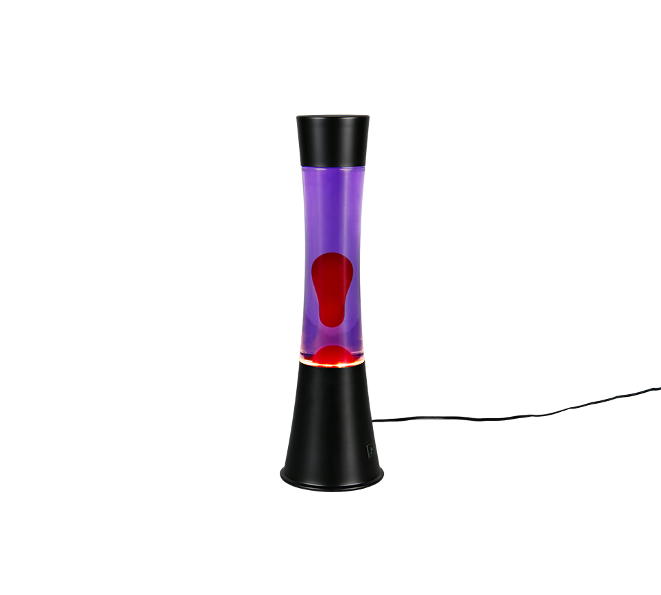 R50559192 ETNA LED Lavalamp 21w 260lm 3000k zwart rood