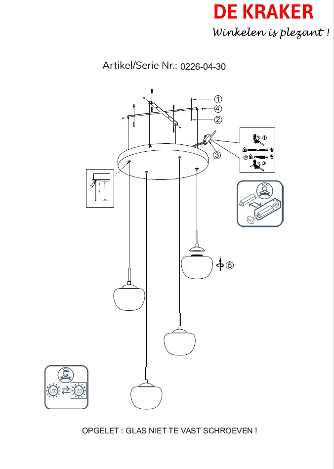 0226/04/30 TARINGO Rond 20w 2100lm 3000k zwart smoke