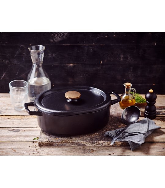 Nori stoofpot ovaal 31 cm 5.5L