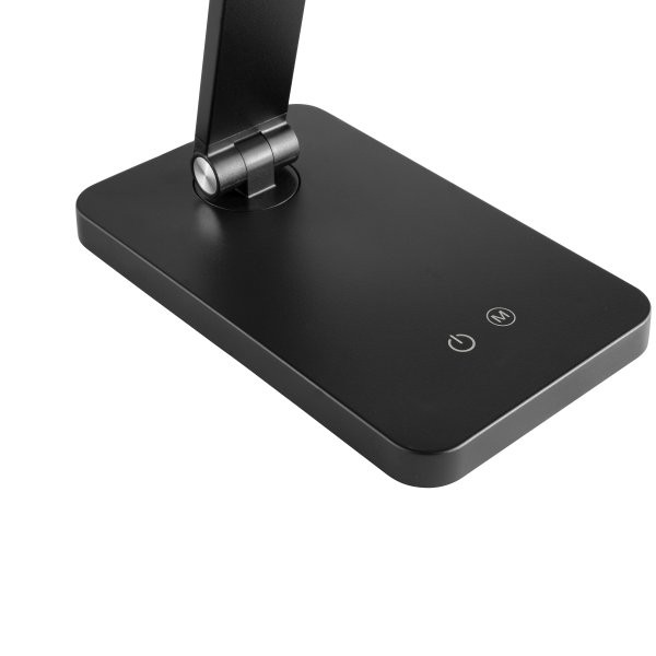 Accu/Oplaadbare Bureaulamp 6w 550lm CCT 3Stap zwart