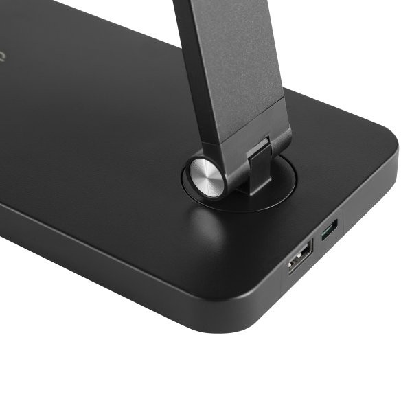 Accu/Oplaadbare Bureaulamp 6w 550lm CCT 3Stap zwart