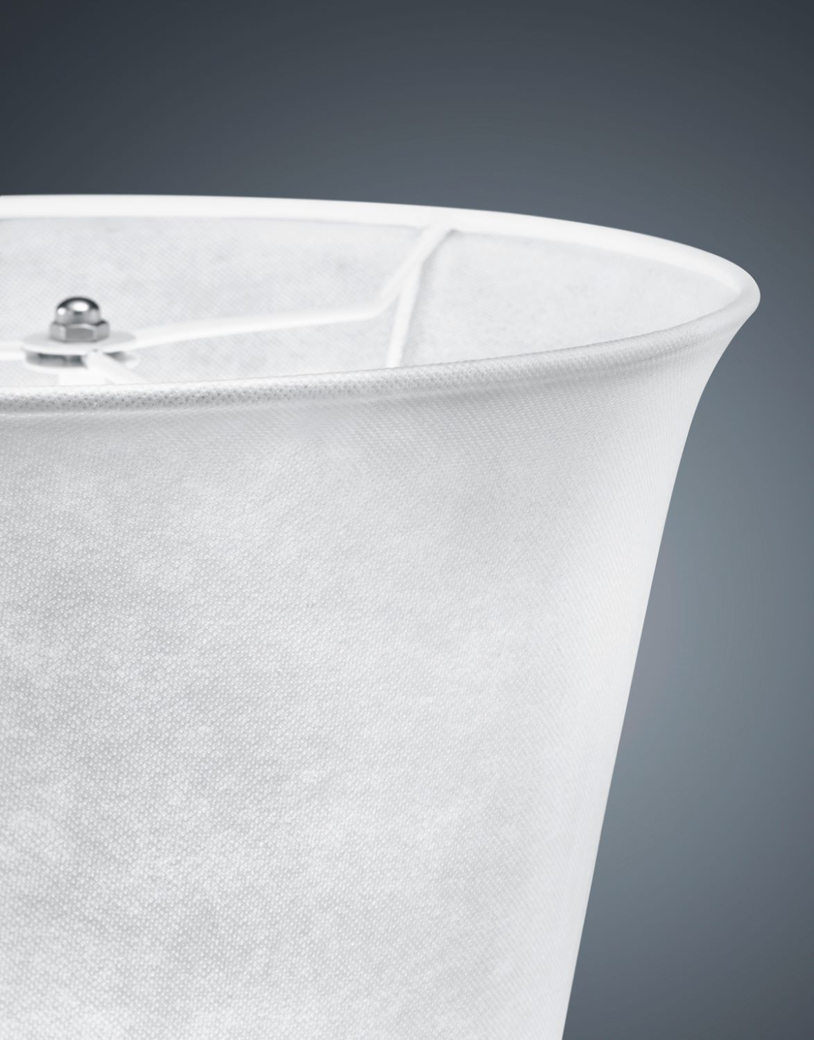 R40172001 GRAVIS Vloerlamp 2xE27 wit stof