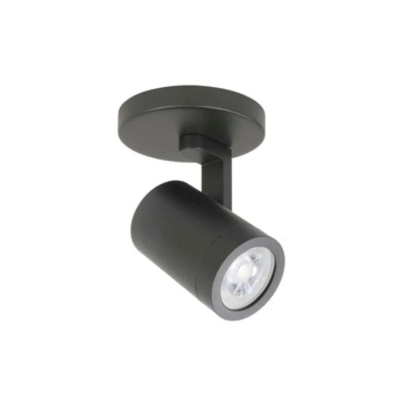 Spot basis rond GU10 Zwart