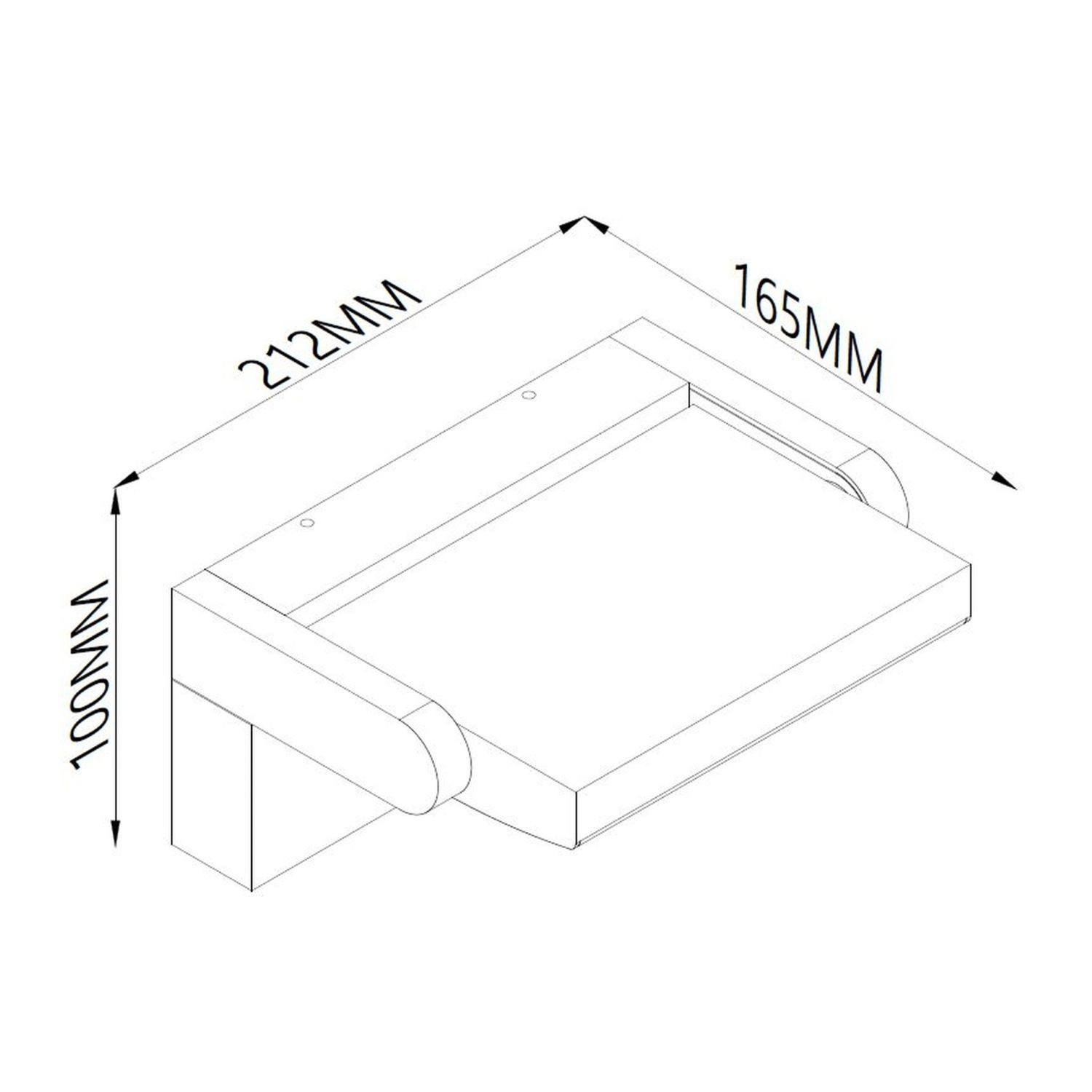 Tuinlamp IP54 20w 1700lm 3000k Zwart