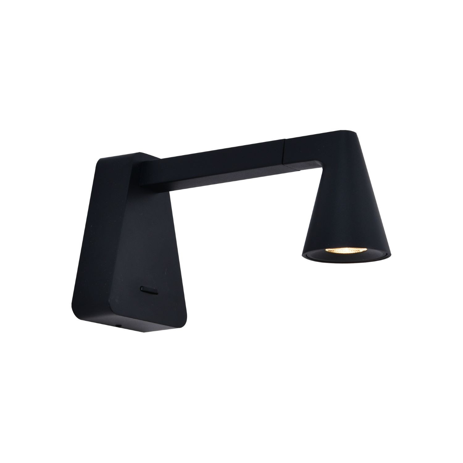 Wandlicht 5w 450lm 3000k zwart