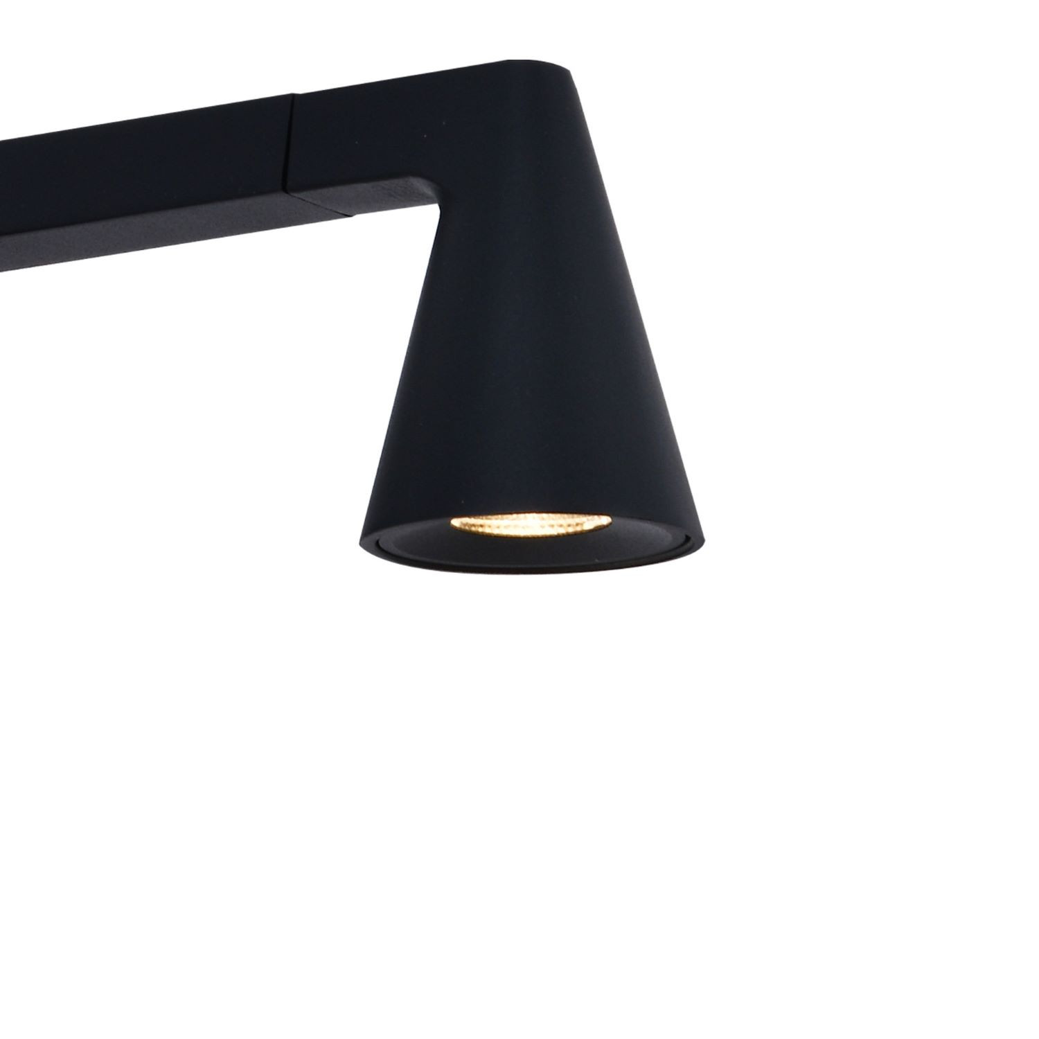 Wandlicht 5w 450lm 3000k zwart