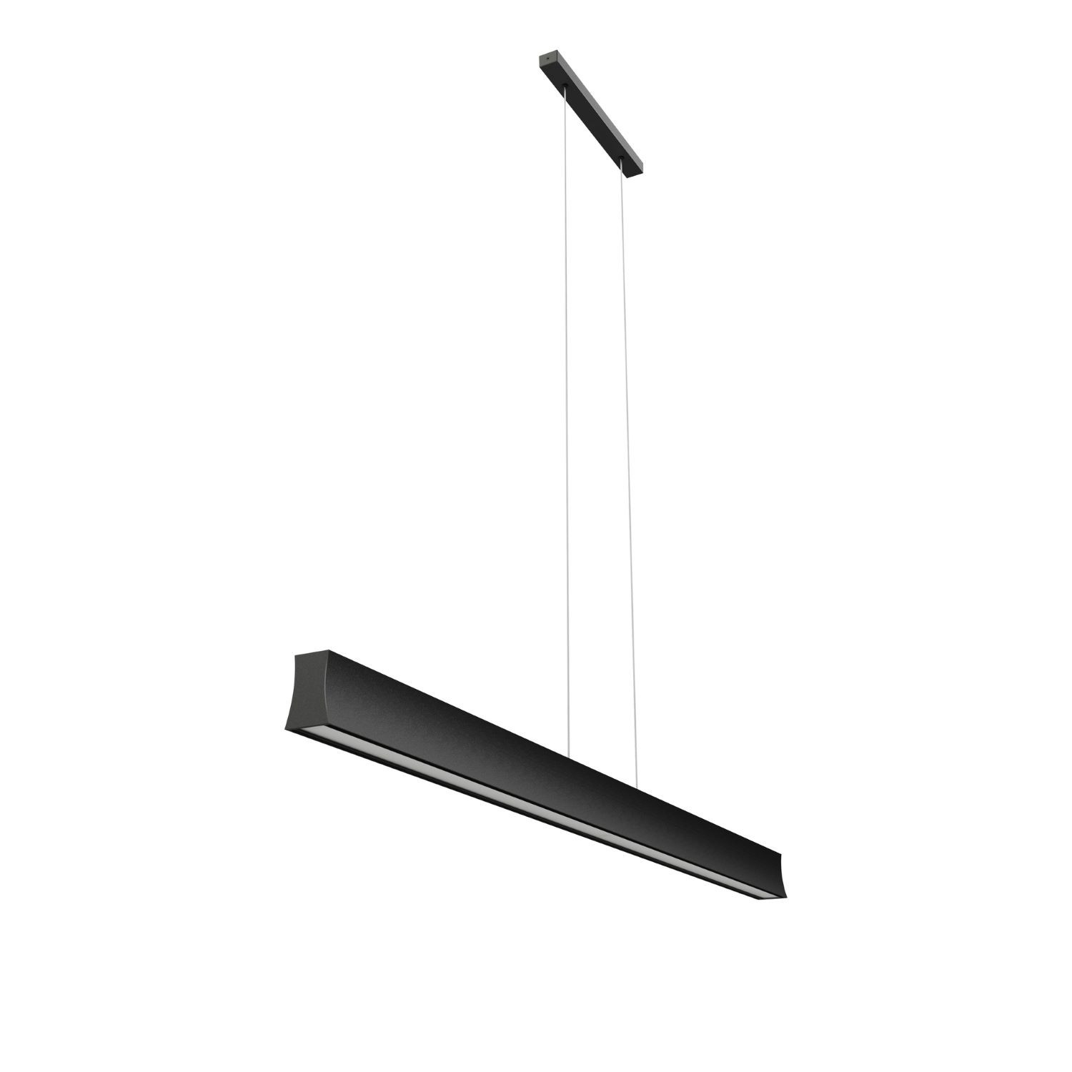Hanglamp 38w 2850lm 3000k zwart