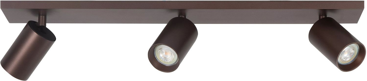 spot balk 3xGU10 choco