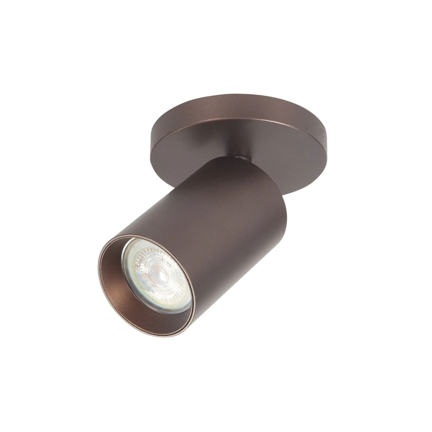 spot basis rond GU10 choco