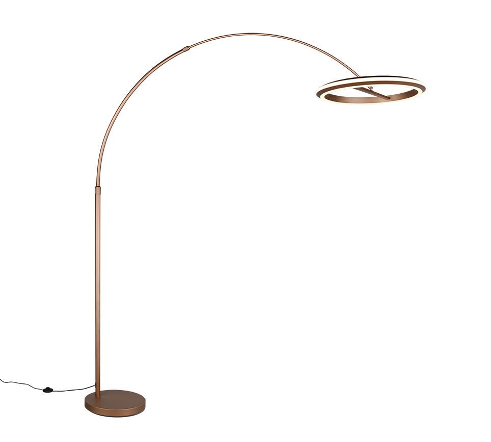 442410165 AMADOR Booglamp 21w 2400lm CCT koffie