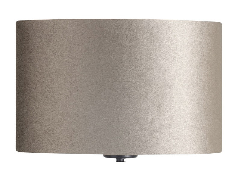 Lampenkap ovaal 25cm taupe