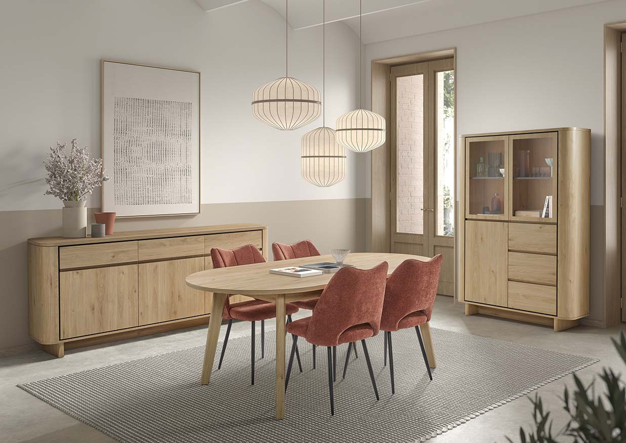 Glaskast Rondi 120 cm