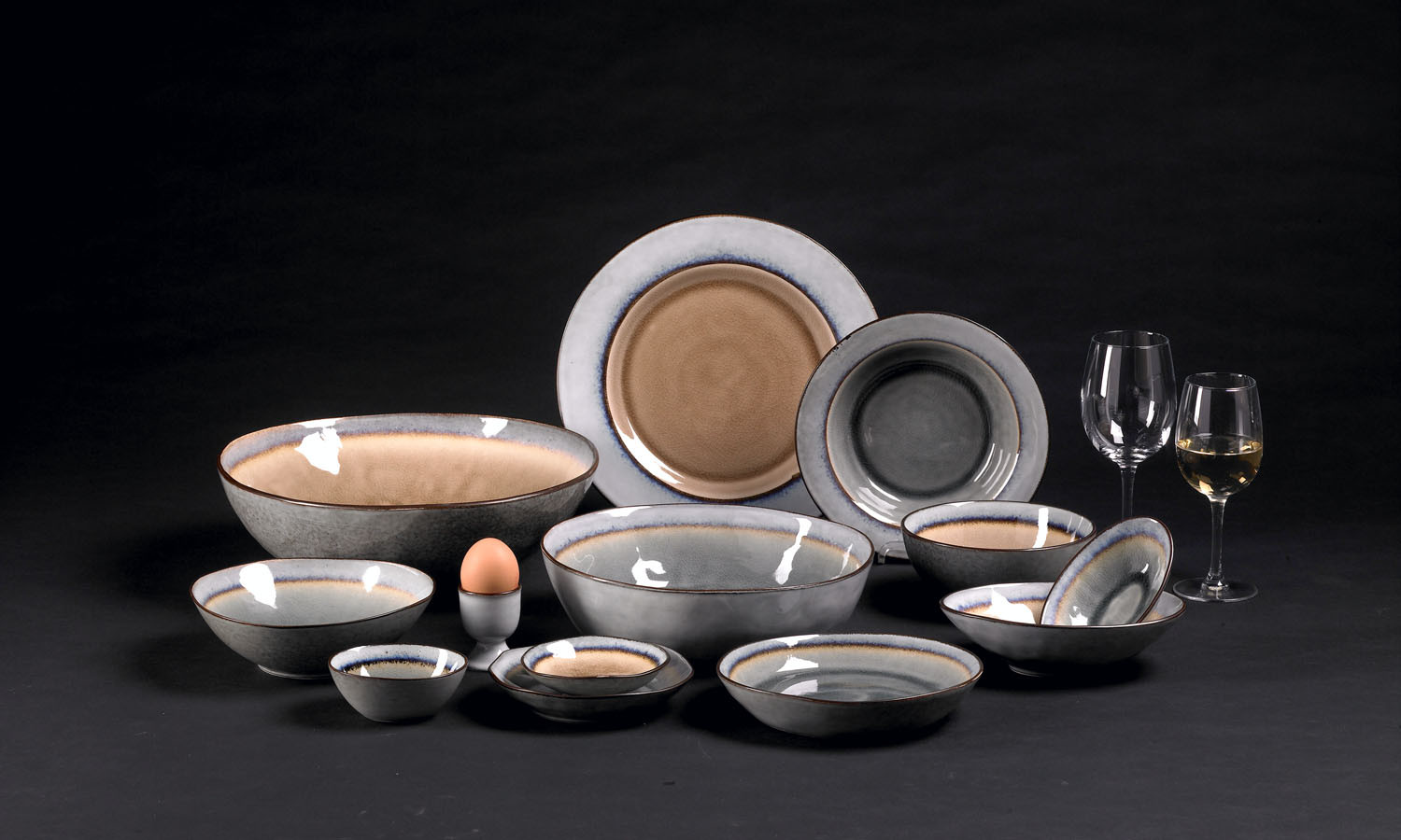 POLLUX DIEP BORD MET VLEUGEL D21.5X4.5CM