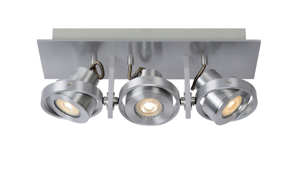 17906/16/12 LANDA II Spot 3x GU10 LED 5w alu