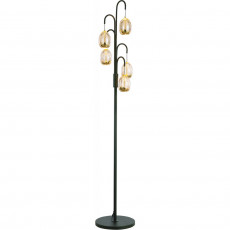 142455 Vloerlamp 5x5w 450lm 2700k zwart goud.jpeg