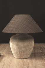 TOMBA SMALL TAFELLAMP SCOTCH H23 1E27 + STKP SCHUIN DIAM 45 DUNE 30 HOUTSKOOL.JPG